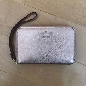 Kate Spade wristlet and phone holder